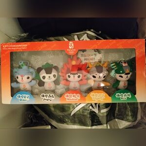 Beijing 2008 Olympic friendlies plush set